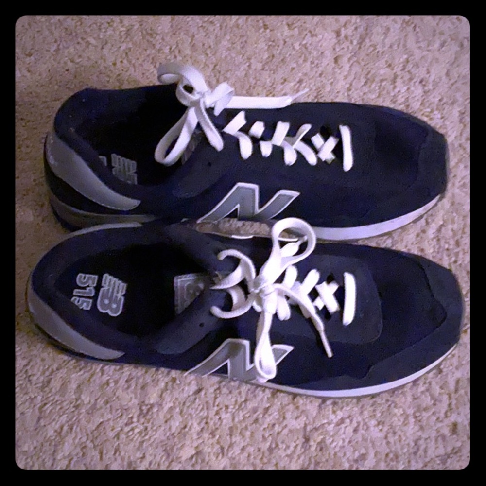 Navy blue and gray New Balance